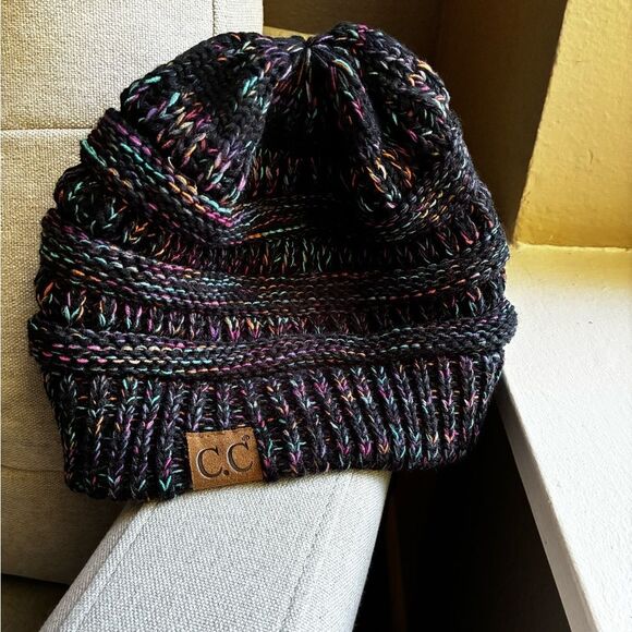 C.C Accessories - CC Multicolor Knit Beanie CabinCore Os